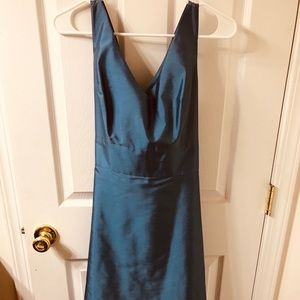 AnnTaylor Silk dress. Knee length. Size 8.